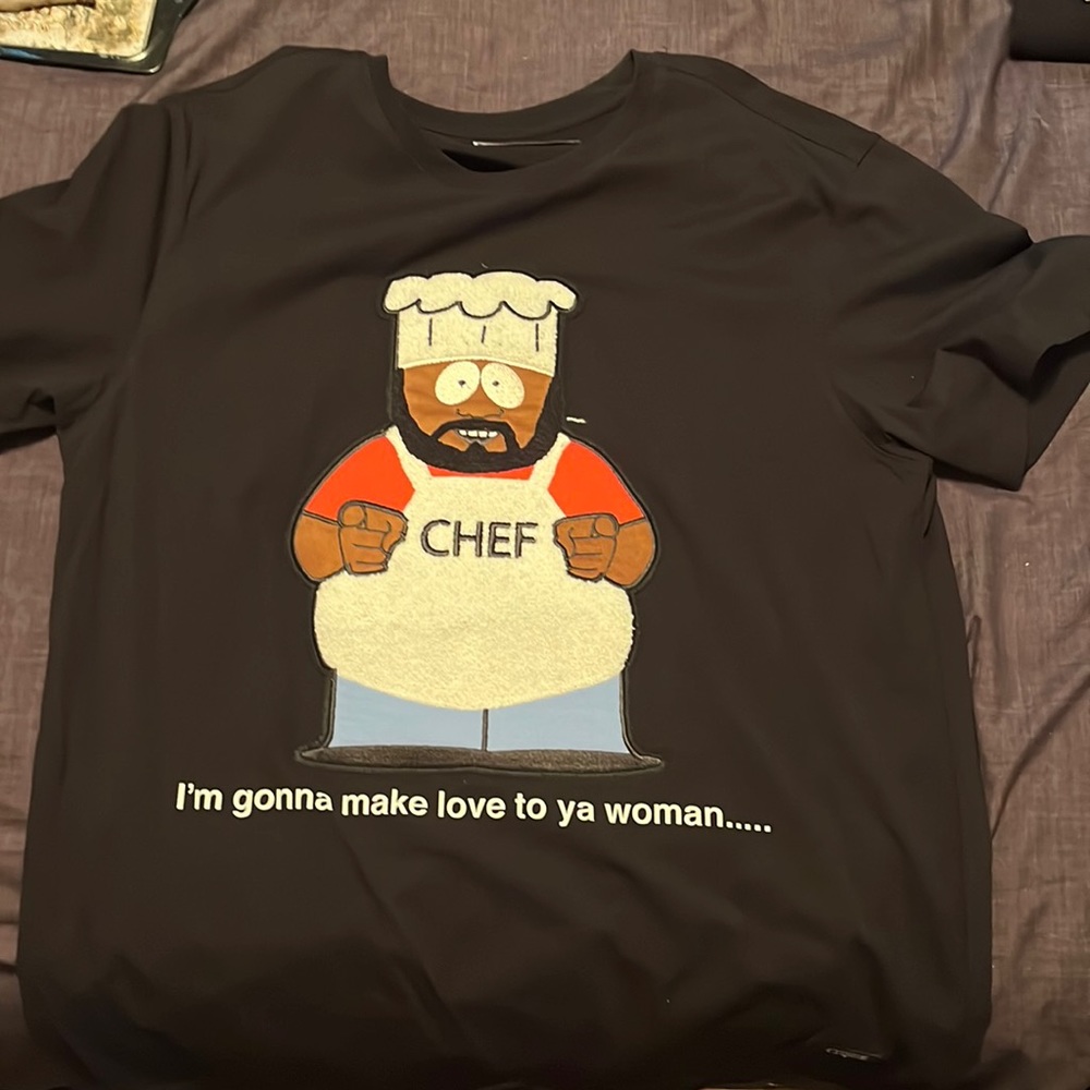 South Park shirt, black and XL